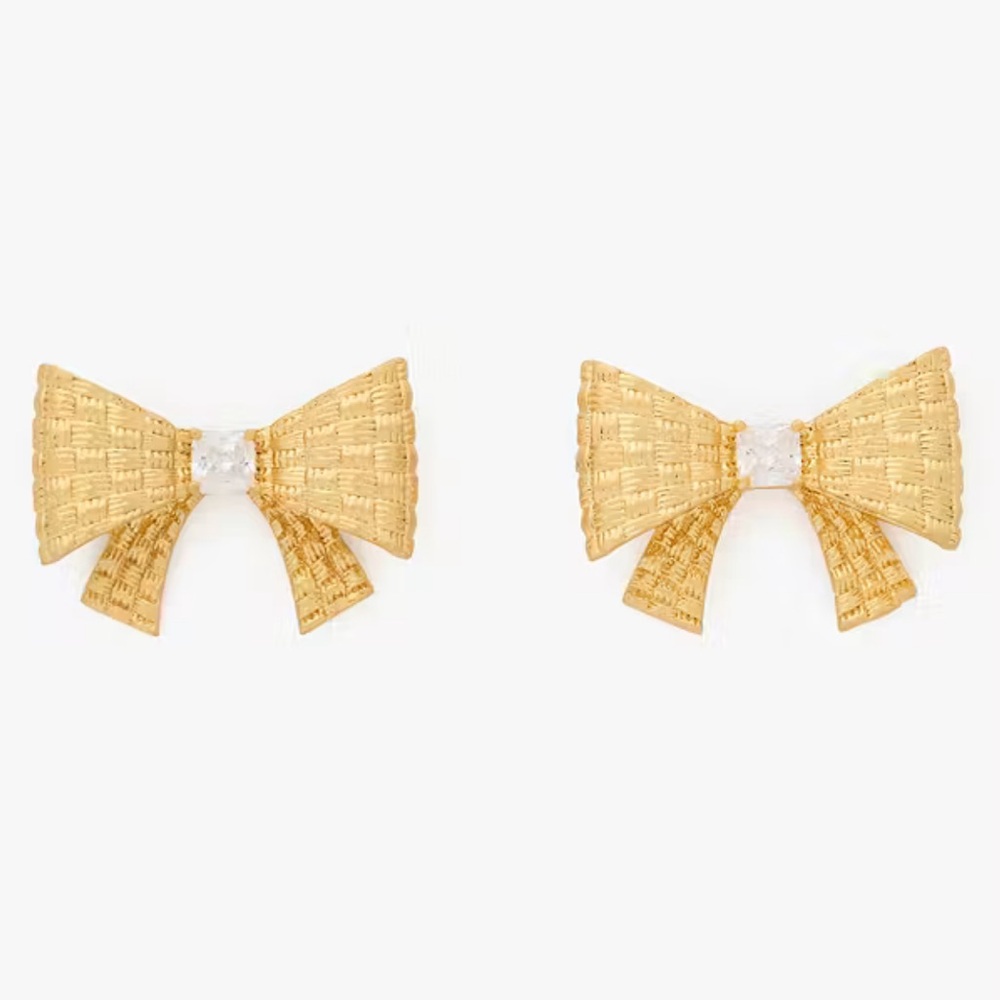 $69 Kate Spade Wrapped In A Bow Studs